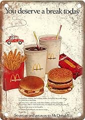 Mcdonalds vintage advertisment for sale  Delivered anywhere in USA 