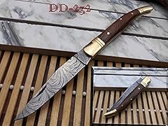 Laguiole folding damascus for sale  Delivered anywhere in USA 