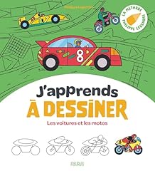Apprends dessiner voitures d'occasion  Livré partout en France