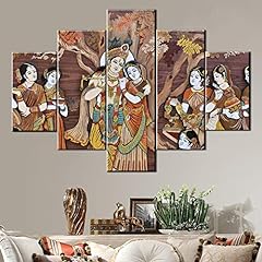 Used, House Decorations Living Room Indian Hindu Gods Painting for sale  Delivered anywhere in Canada