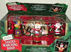 MR CHRISTMAS SANTA'S MARCHING BAND 35 CAROLS SONGS for sale  Delivered anywhere in USA 