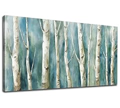 Birch trees canvas for sale  Delivered anywhere in USA 