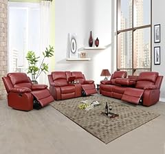 Caberryne leather recliner for sale  Delivered anywhere in USA 