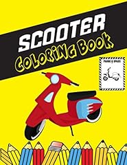 Scooter coloring book for sale  Delivered anywhere in USA 