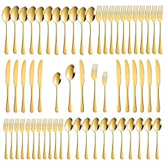 Piece gold silverware for sale  Delivered anywhere in USA 