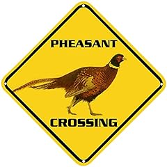 Pheasant crossing warning for sale  Delivered anywhere in USA 