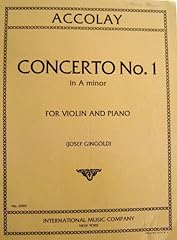 Accolay concerto minor for sale  Delivered anywhere in USA 