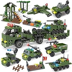 Army Military Base Building Blocks Set, City Police for sale  Delivered anywhere in UK