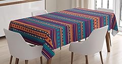 Ambesonne tribal tablecloth for sale  Delivered anywhere in USA 