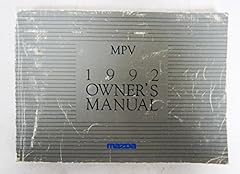 1992 mazda mpv d'occasion  Livré partout en France