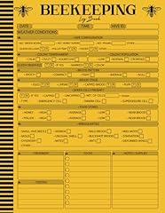 Beekeeping log book for sale  Delivered anywhere in USA 