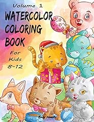 Watercolor coloring book for sale  Delivered anywhere in USA 