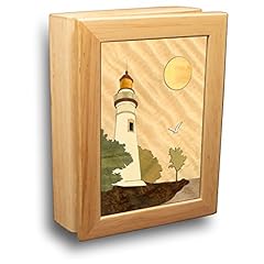 Wood lighthouse box for sale  Delivered anywhere in USA 