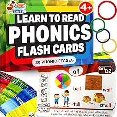 Phonics flash cards for sale  Delivered anywhere in USA 