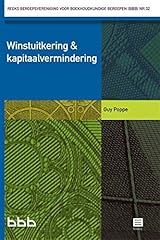 Winstuitkering kapitaalvermind d'occasion  Livré partout en Belgiqu