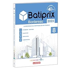 Batiprix bordereau volume d'occasion  Livré partout en France