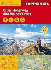 Wanderkarte ortler höhenweg usato  Spedito ovunque in Italia 