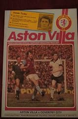 Aston villa coventry for sale  Delivered anywhere in UK