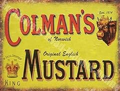 Rko colman mustard for sale  Delivered anywhere in UK