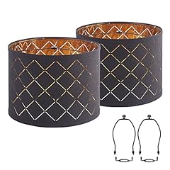 Black lampshades table for sale  Delivered anywhere in USA 