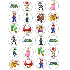 Mario edible wafer for sale  Delivered anywhere in UK