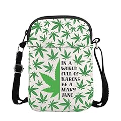 Cannabis leaf crossbody for sale  Delivered anywhere in USA 