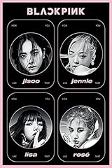 Pyramid blackpink poster d'occasion  Livré partout en France