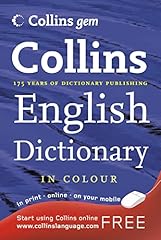 Collins gem english usato  Spedito ovunque in Italia 