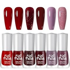 Red nail polish for sale  Delivered anywhere in UK