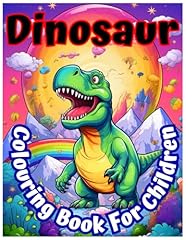 Dinosaur colouring book usato  Spedito ovunque in Italia 