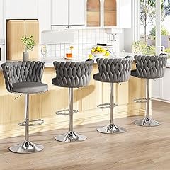 Awqm grey barstools for sale  Delivered anywhere in USA 