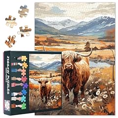 Hochlandkuh puzzle 1000 gebraucht kaufen  Wird an jeden Ort in Deutschland