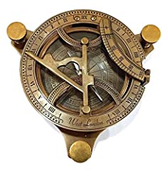 Antique brass sundial for sale  Delivered anywhere in Ireland