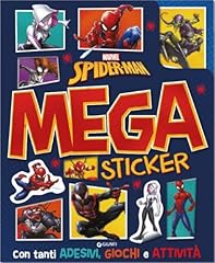 Spiderman. mega sticker. usato  Spedito ovunque in Italia 