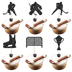 24pcs hockey cupcake for sale  Delivered anywhere in UK