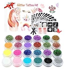 Glitter tattoos kit for sale  Delivered anywhere in UK