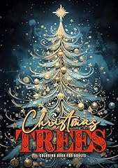 Christmas trees coloring for sale  Delivered anywhere in UK