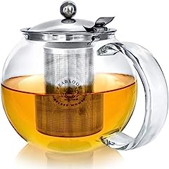 Teabloom Stovetop Safe & Lead-Free Glass Teapot Kettle for sale  Delivered anywhere in UK