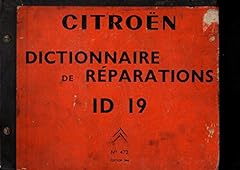 Citroën. dictionnaire répara d'occasion  Livré partout en France
