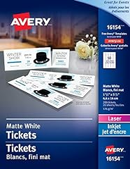 Avery tickets tear for sale  Delivered anywhere in USA 