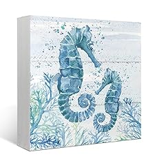Mtrgdn watercolor seahorse for sale  Delivered anywhere in USA 