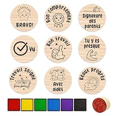 9pcs tampon enseignant d'occasion  Livré partout en France
