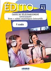 Edito niv.A1 - Carte de téléchargement enseignant - d'occasion  Livré partout en France