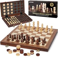 Magnetic wooden chess for sale  Delivered anywhere in USA 