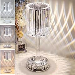 Lampada cristallo tavolo usato  Spedito ovunque in Italia 