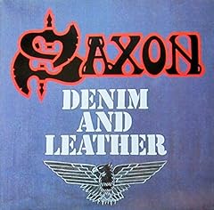 Saxon denim leather for sale  Delivered anywhere in UK