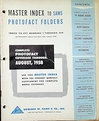 Master index sams for sale  Delivered anywhere in USA 
