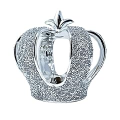 Silver sparkle ornament for sale  Delivered anywhere in UK