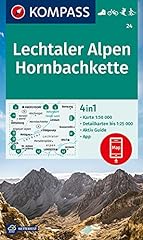 Kompass wanderkarte lechtaler gebraucht kaufen  Wird an jeden Ort in Deutschland