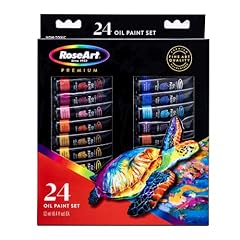 Used, RoseArt Premium Oil Paint - Set 24 Colors, Maximum for sale  Delivered anywhere in Canada